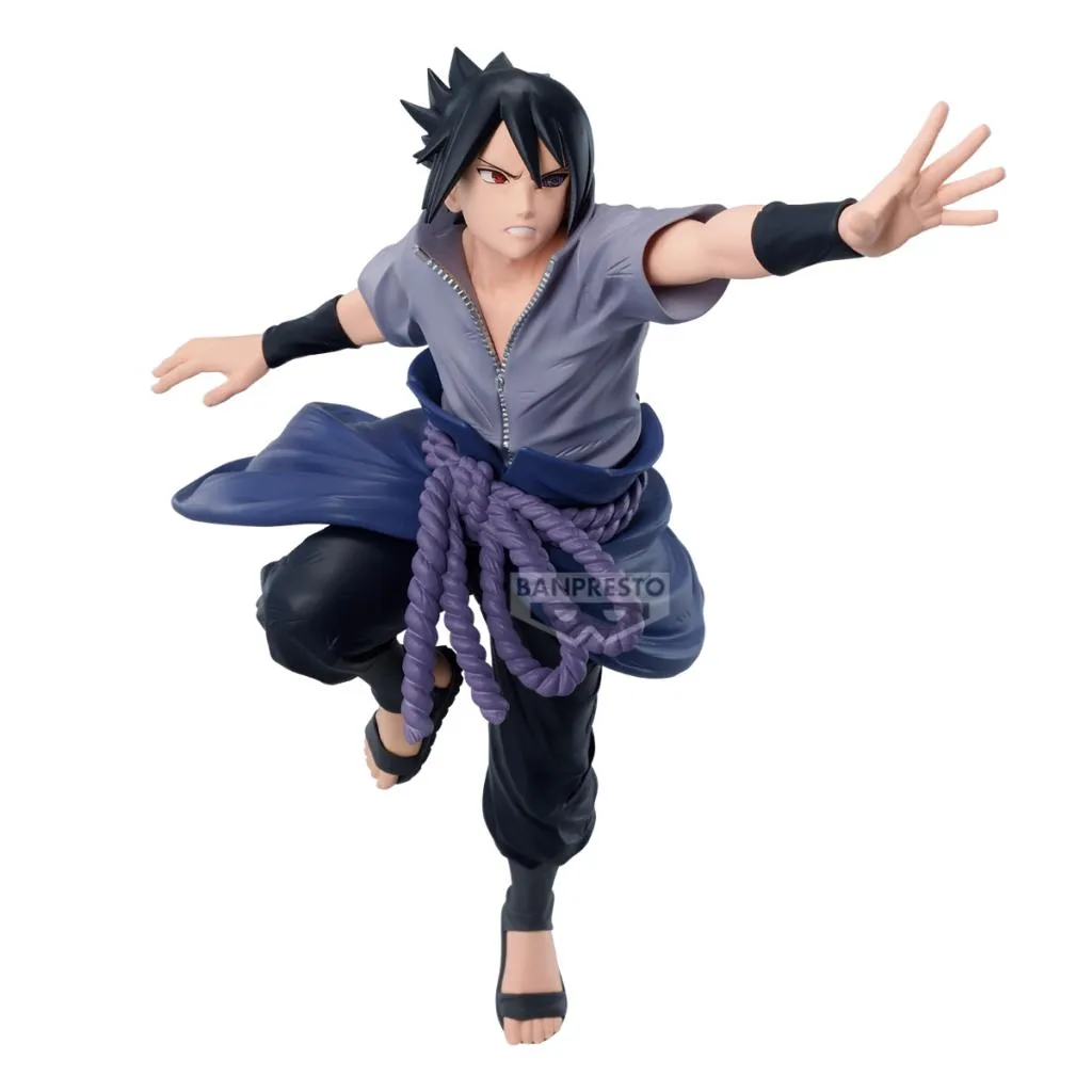 NARUTO SHIPPUDEN - Sasuke Uchiha - Figure Vibration Stars 14cm